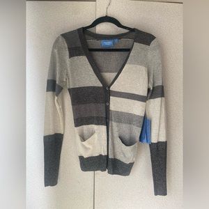 Vera Wang Silver Sparkle Sweater